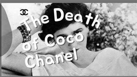 coco. chanel|coco chanel cause of death.